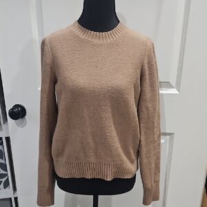 Banana Republic Women's Tan Crew Neck Sweater